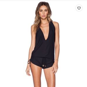 Luli Fama romper. Black. XS.